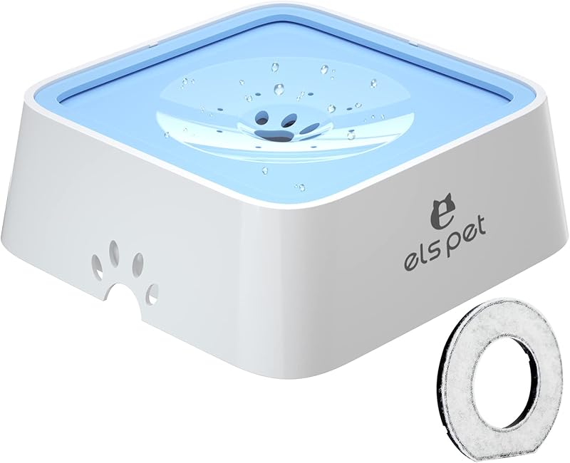 PET Travel Bowl No Spill No Drip Slow Water Feeder/Dispenser