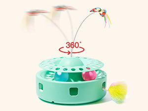 Cat Toys 3in1 Automatic Interactive Kitten Toy