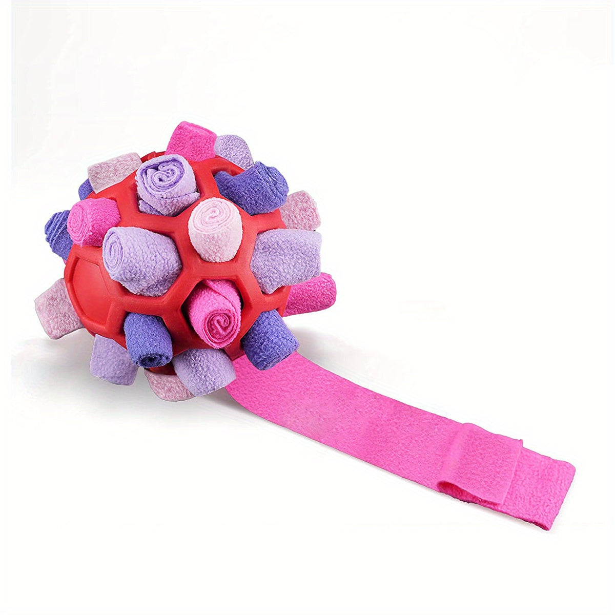 Triggering Fun Interactive Treat Hiding Dog Puzzle Ball