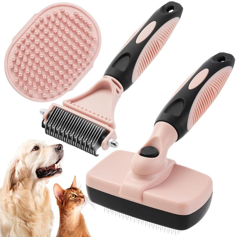 Pet Grooming Brush Double Sided Undercoat Rake