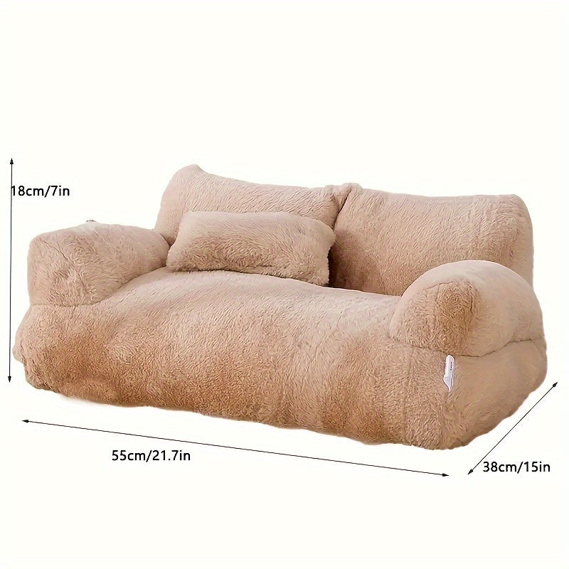 Pet Couch Bed Washable Cat Beds