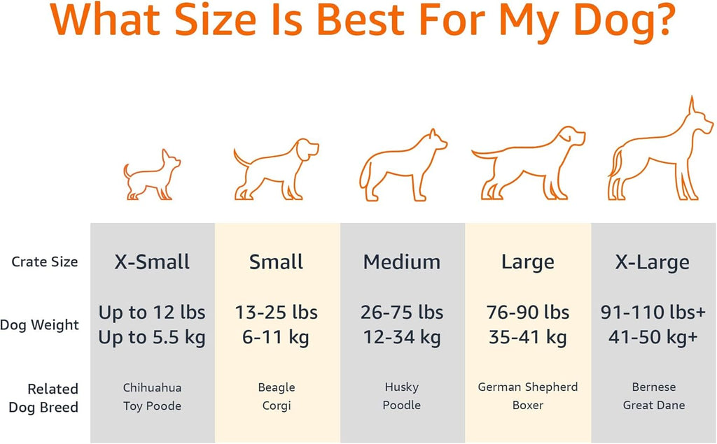 Basics Cooling Breathable Elevated Dog Bed with Metal Frame