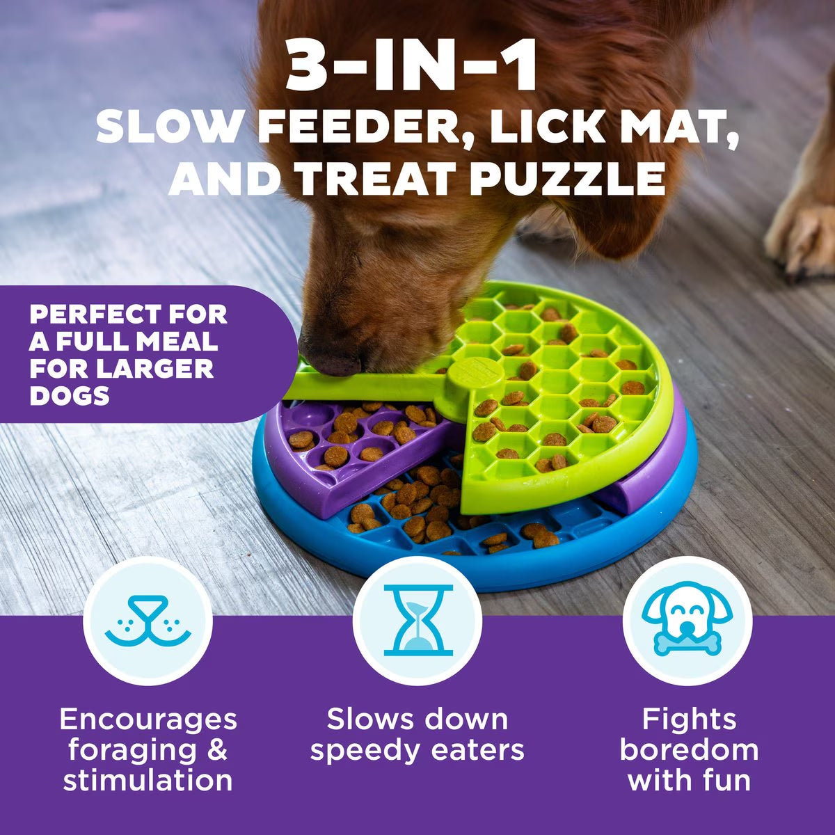 Interactive Puzzle Game & Slow Feeder