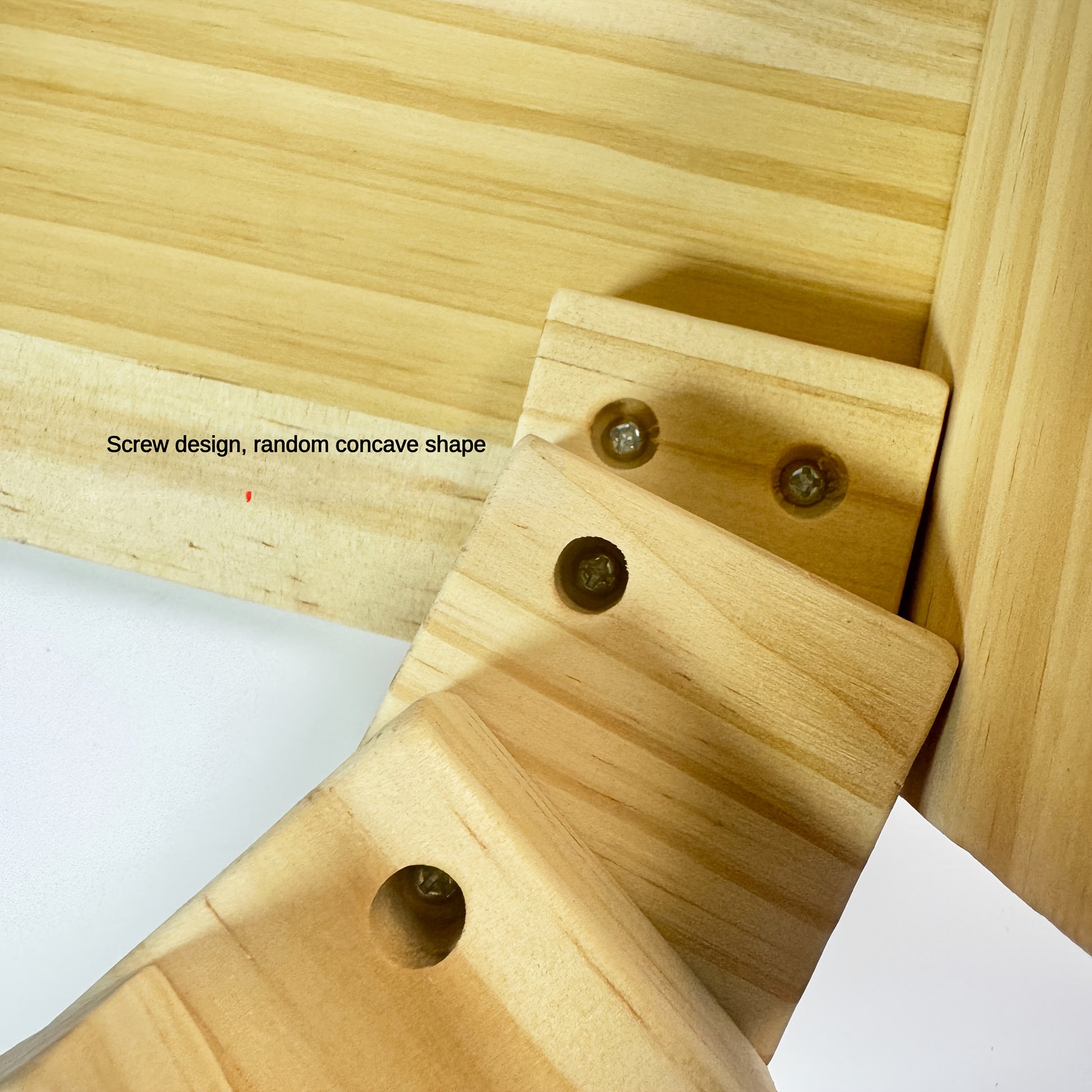 2-Tier Recycled Wood Chicken & Hamster Feeding Platform