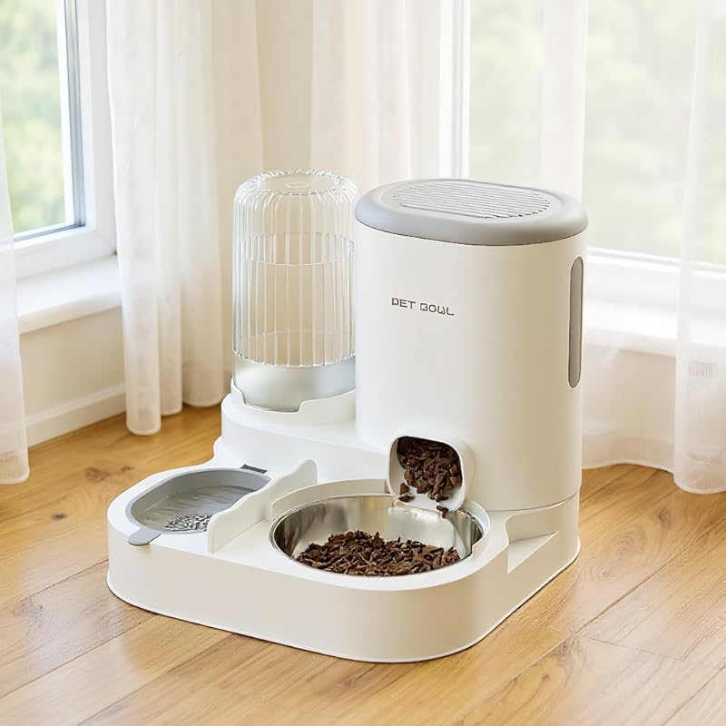Automatic Cat Feeder & Water Dispenser