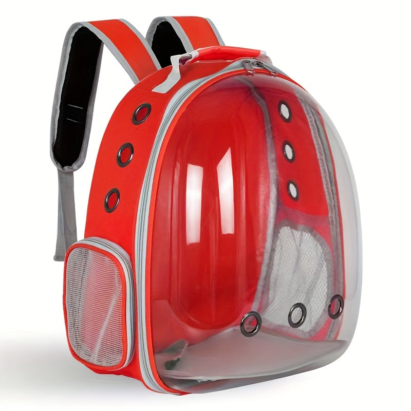 Transparent Breathable Nylon Pet Backpack