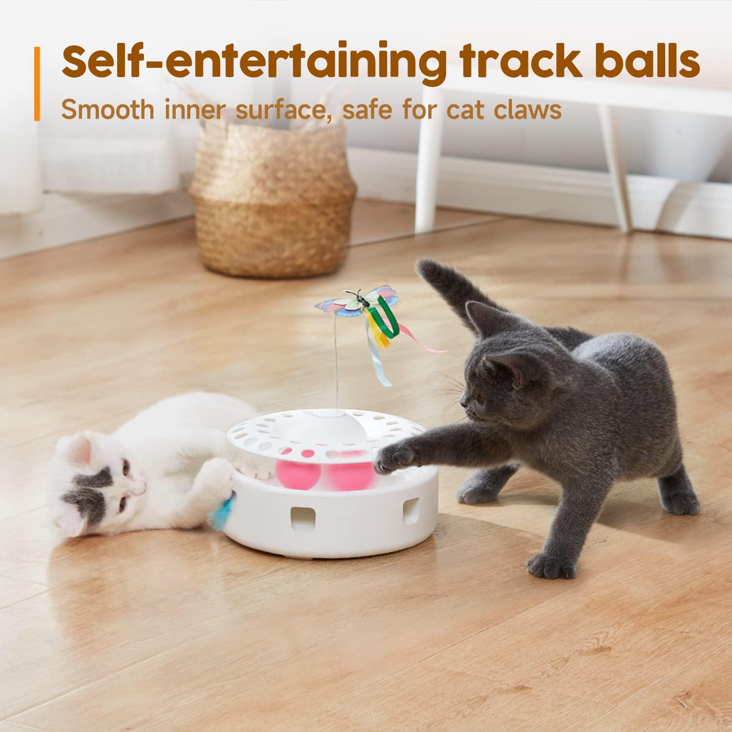 Cat Toys 3in1 Automatic Interactive Kitten Toy