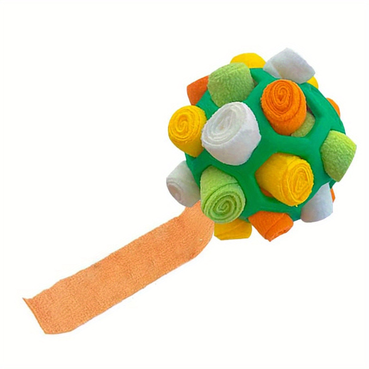 Triggering Fun Interactive Treat Hiding Dog Puzzle Ball