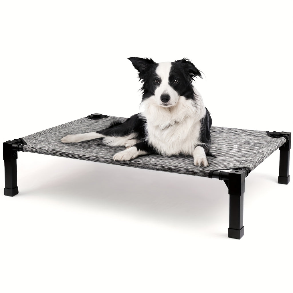 Cooling Elevated Dog Bed with Washable Breathable Mesh