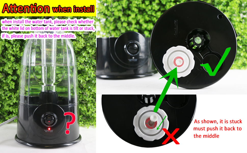 Coospider 3L Reptile Fogger Humidifier