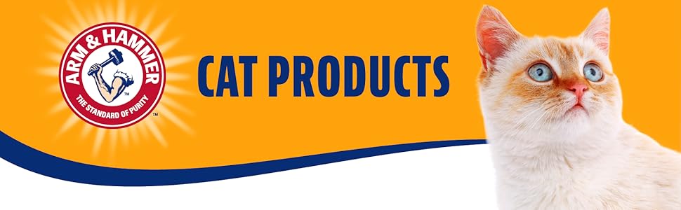 Arm & Hammer Large Sifting Litter Box Scoop Free Cat Litter Tray with Microban, Made in USA