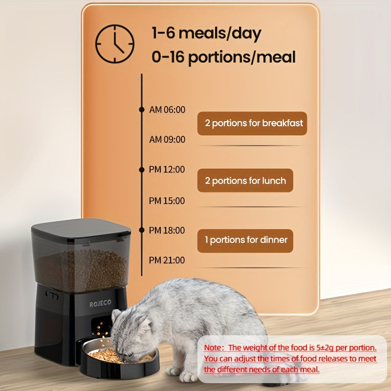 Automatic Cat Food Dispenser 2L