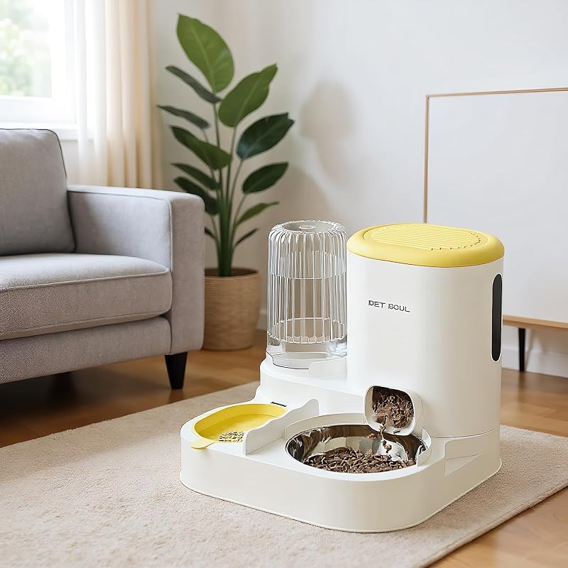 Automatic Cat Feeder & Water Dispenser
