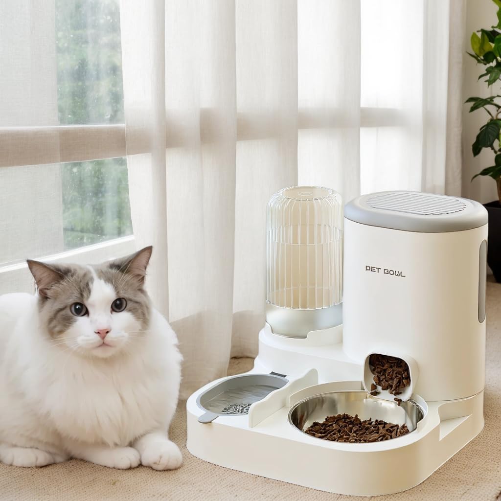 Automatic Cat Feeder & Water Dispenser