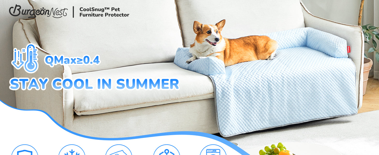 Dog Cooling Bed Mat for Couch