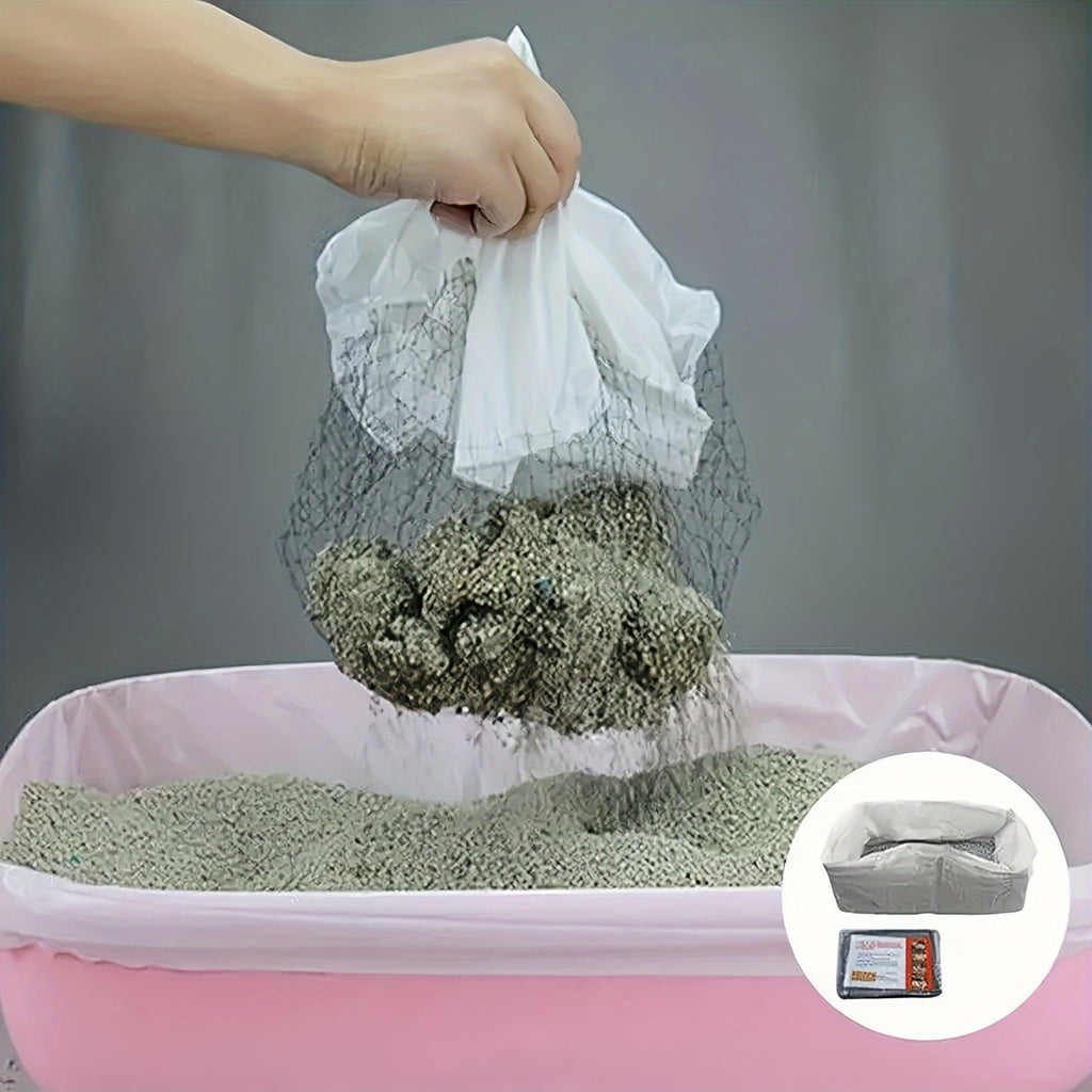 10pcs Reusable Cat Feces Filter