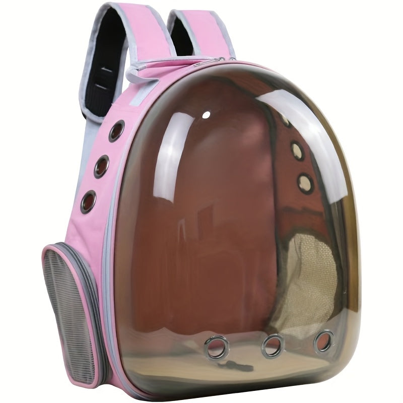 Transparent Breathable Nylon Pet Backpack