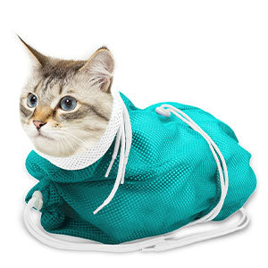 Adjustable Grooming Breathable Mesh Shower Bag