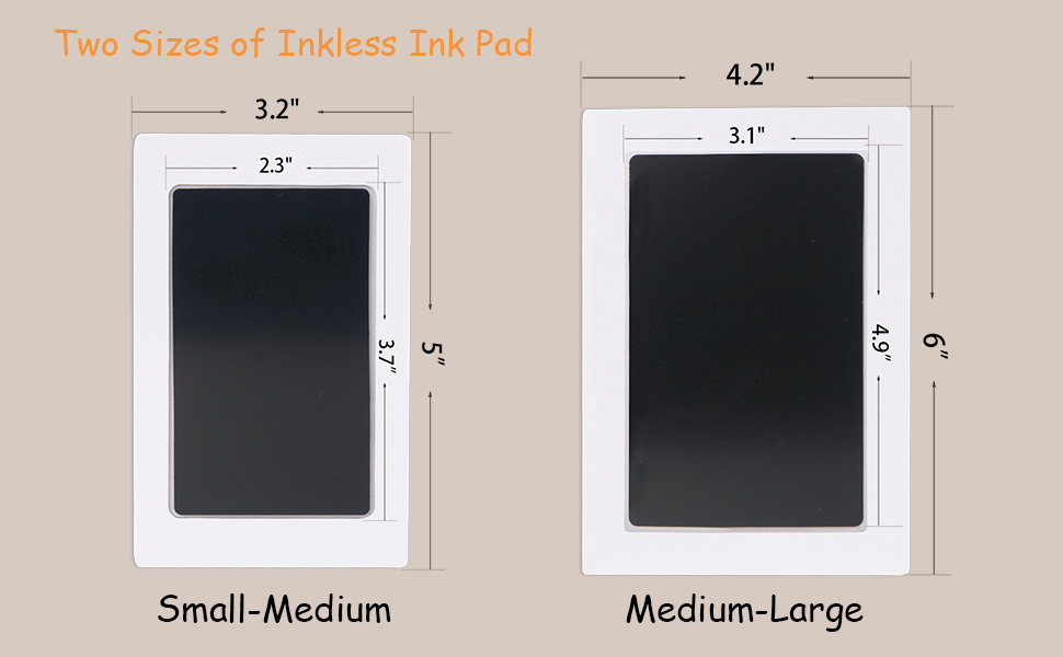 Inkless Paw Print Kit Dog Paw Print Kit Dog Nose Print Kit Clean Touch Ink Pads and Imprint Cards