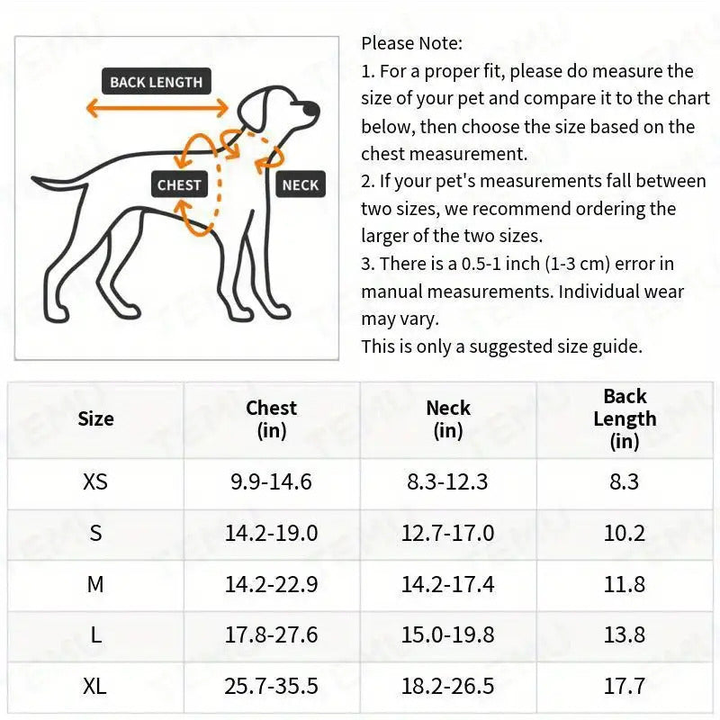 Wings Dog Life Jacket | Adjustable Flotation Vest with Chin Float Rescue Handle