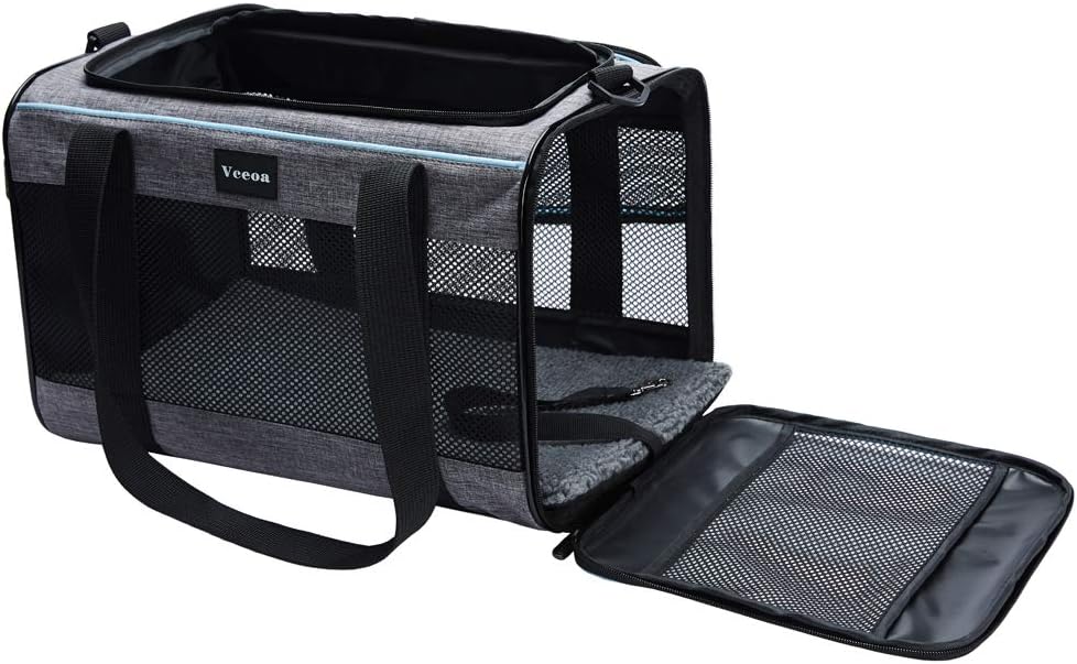 Pet Carrier Soft-Sided Cat Bag Animal Carriers Travel Puppy Carry As a Toy
