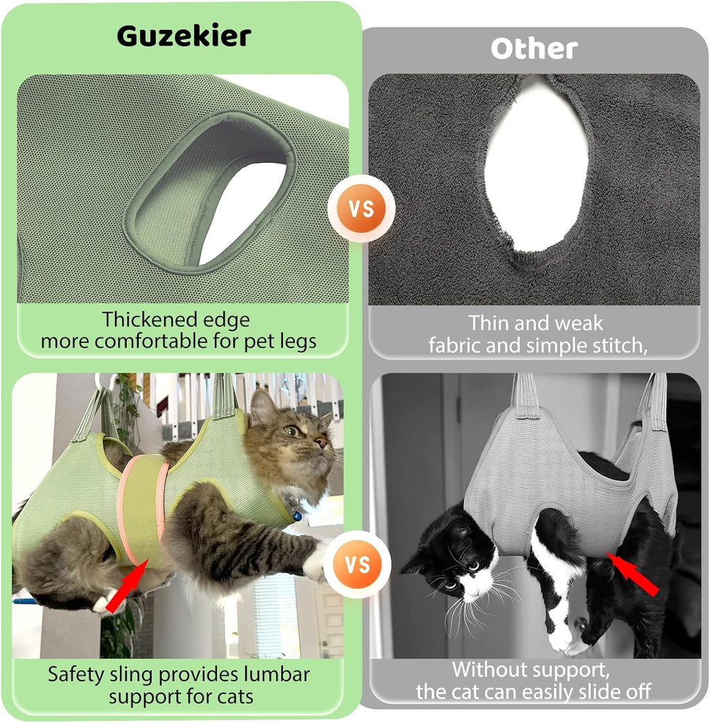 Cat Grooming Hammock Harness for Cats