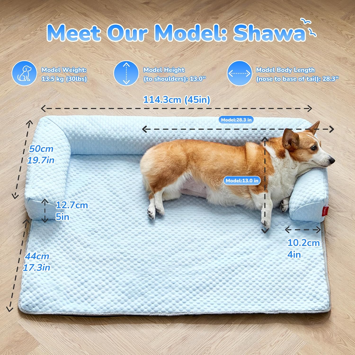 Dog Cooling Bed Mat for Couch