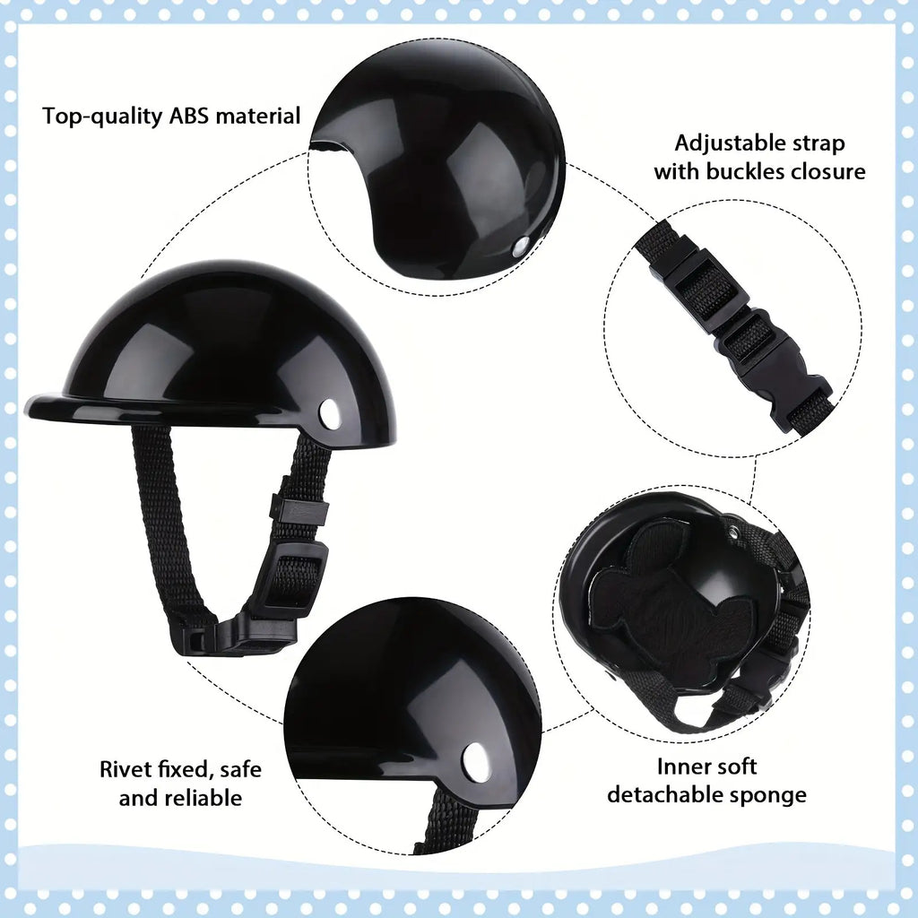 Dog Helmet And Goggles