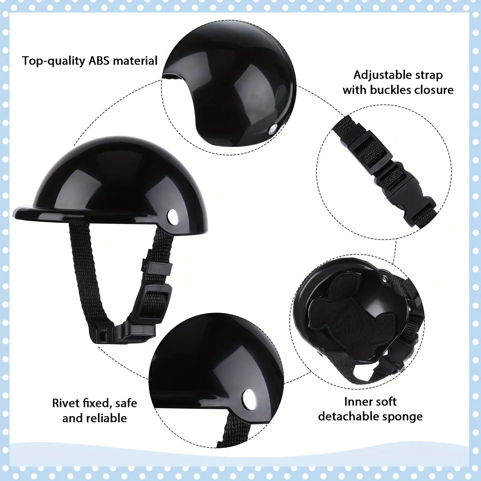 Dog Helmet And Goggles
