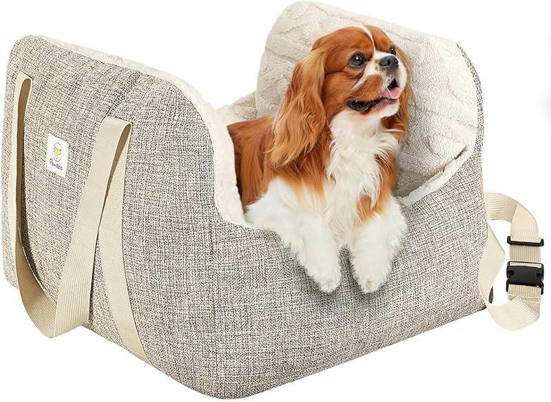 Dog Car Seat for Small Dog Soft Dog Booster Car Seat under 25lb