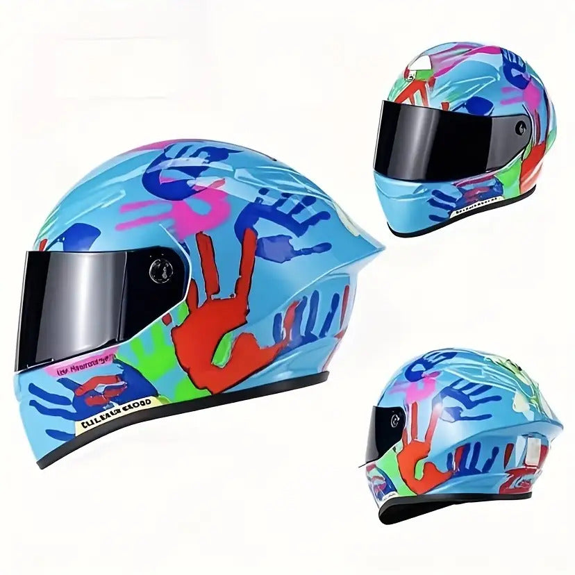 Motorcycle Kitten Helmet - Adjustable Straps
