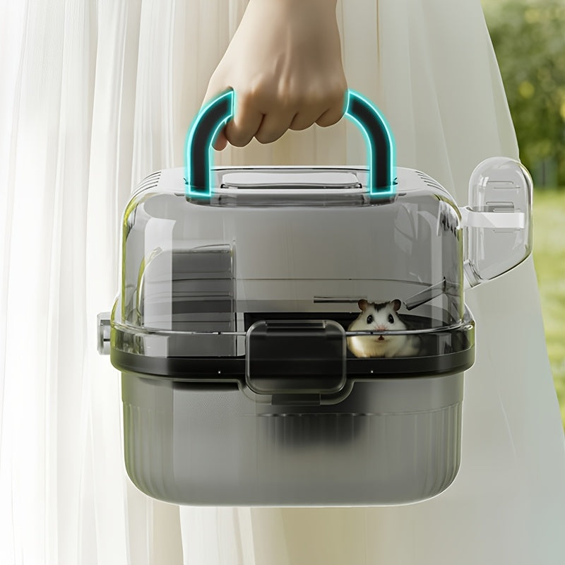 Durable Plastic Small Pet Travel Cage