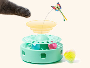 Cat Toys 3in1 Automatic Interactive Kitten Toy