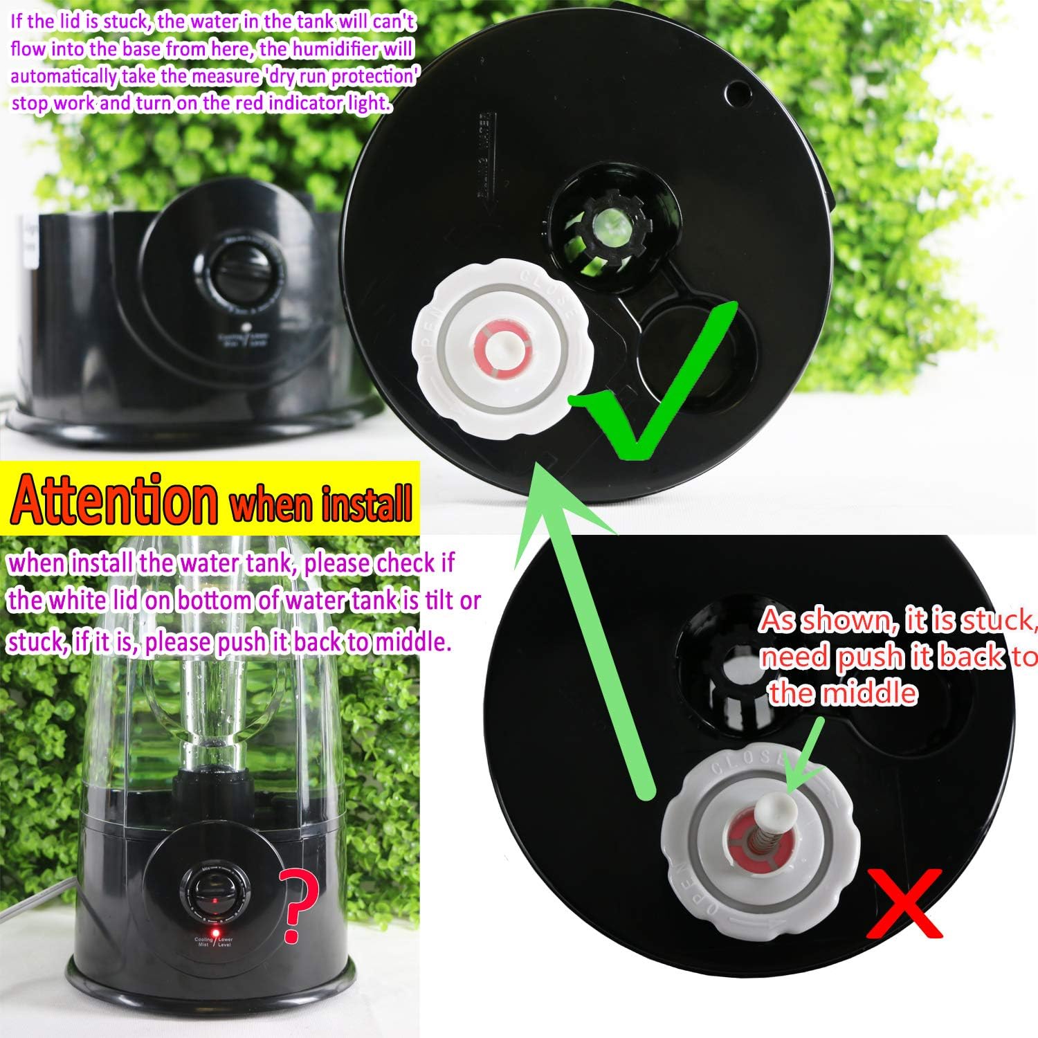 Coospider 3L Reptile Fogger Humidifier