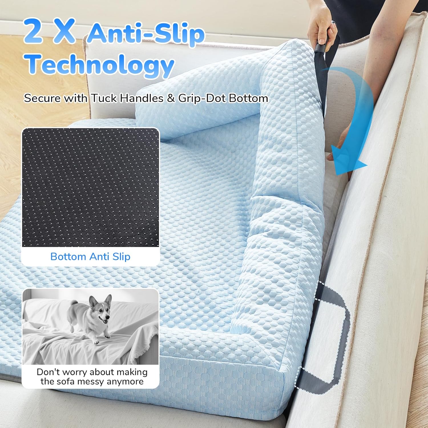 Dog Cooling Bed Mat for Couch