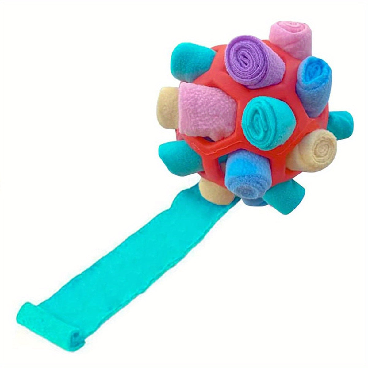 Triggering Fun Interactive Treat Hiding Dog Puzzle Ball