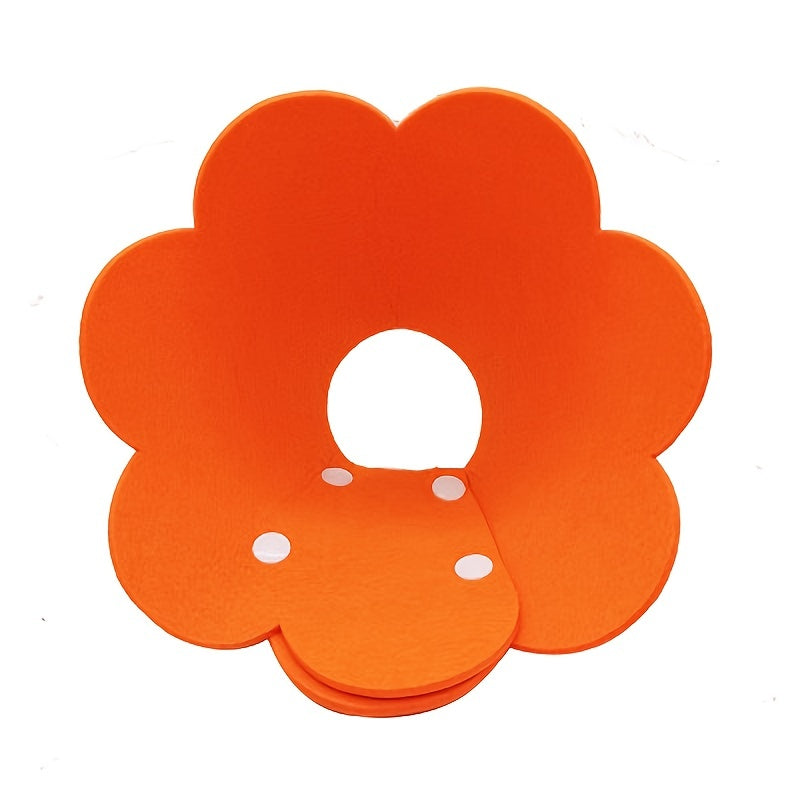 Sunflower Elizabeth Circle EVA Sponge Thin Head Cover for Cats and Dogs, Prevents Licking and Scratching, Neck Circle