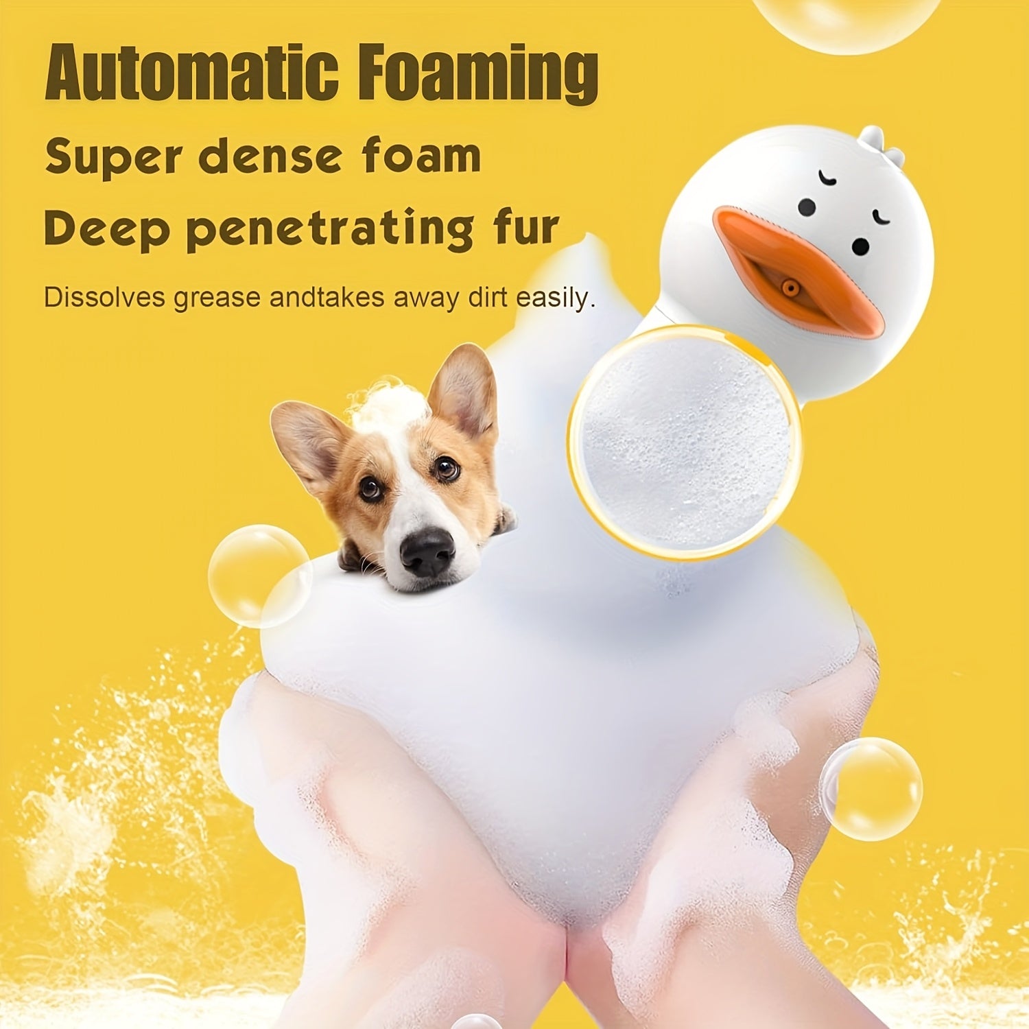 Abs Material Electric Dog Grooming Foam Sprayer
