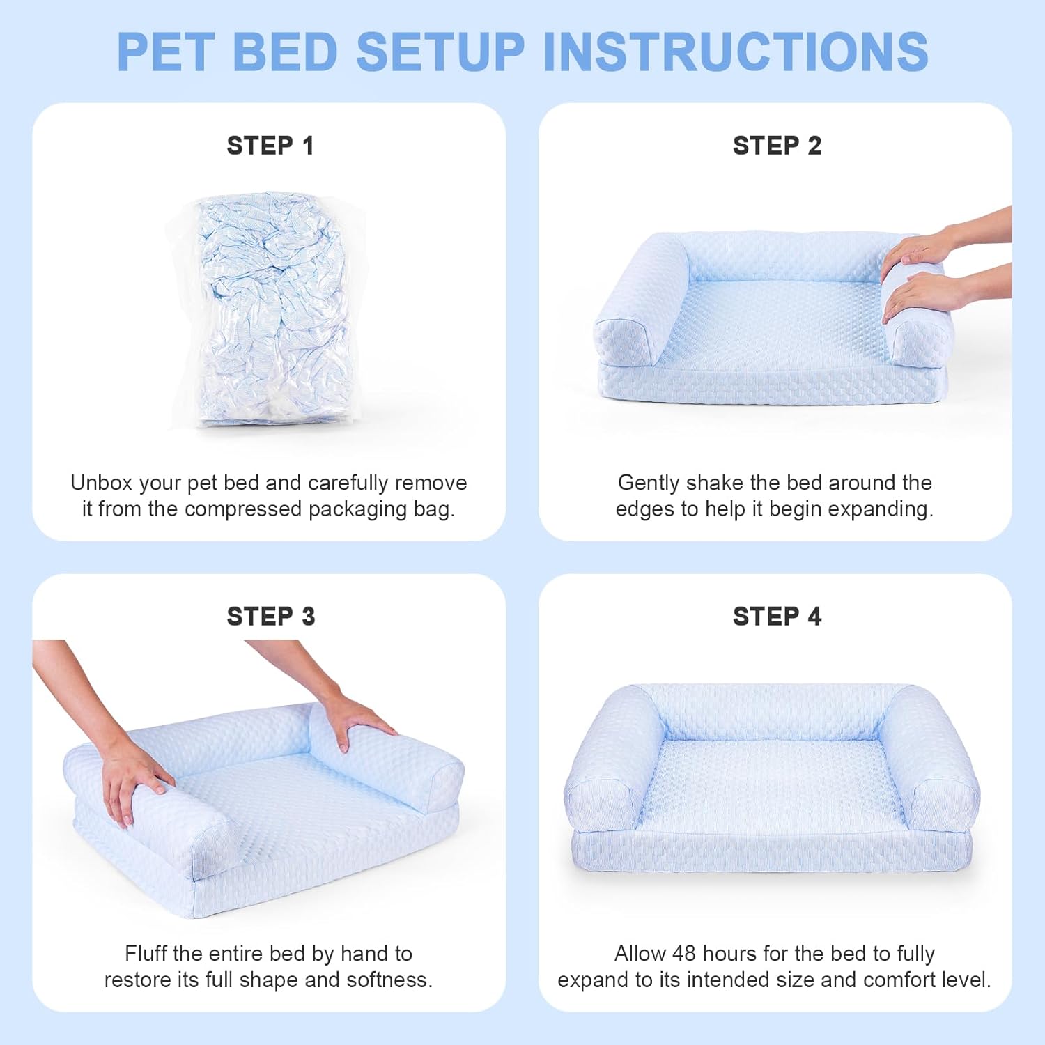 Summer Cooling Pet Sofa Bed