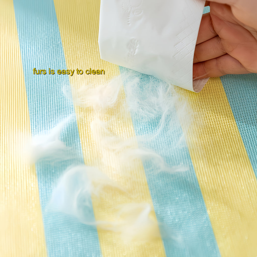Portable Washable Striped Cooling Pet Mat