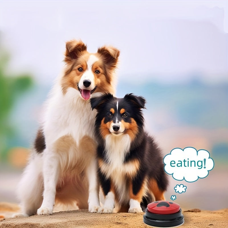4/8/10pcs Dog Training Buttons with LED Lights Interactive Pet Communication Toy Recordable Talking Buttons