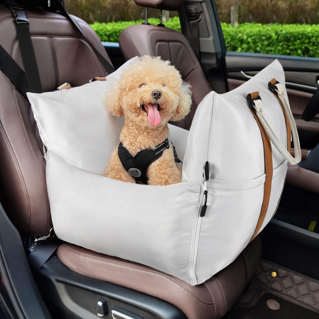 Dog Car Seat for Small Dog Soft Dog Booster Car Seat under 25lb