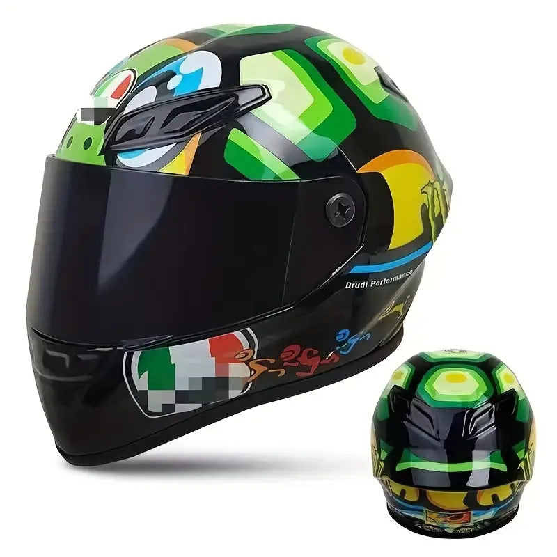 Motorcycle Kitten Helmet - Adjustable Straps