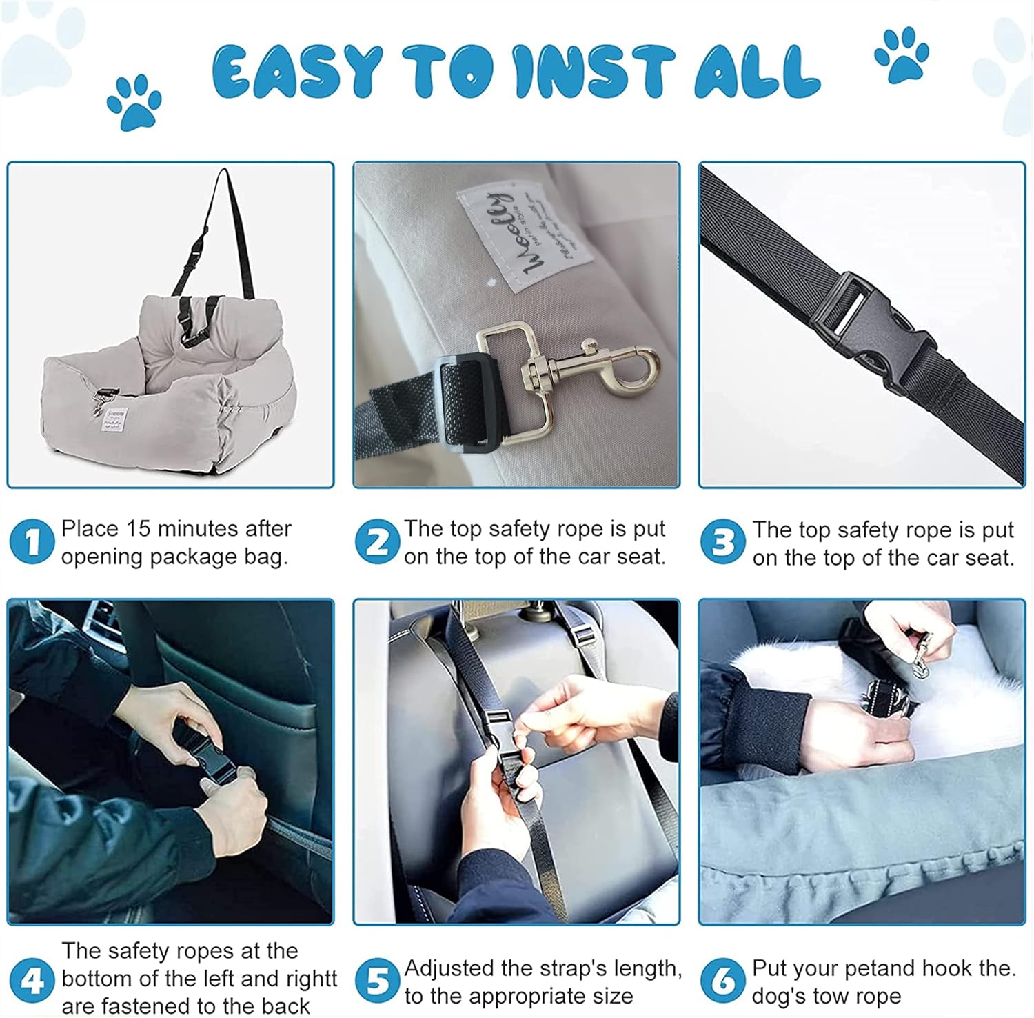 Dog car seat Dog Booster seat