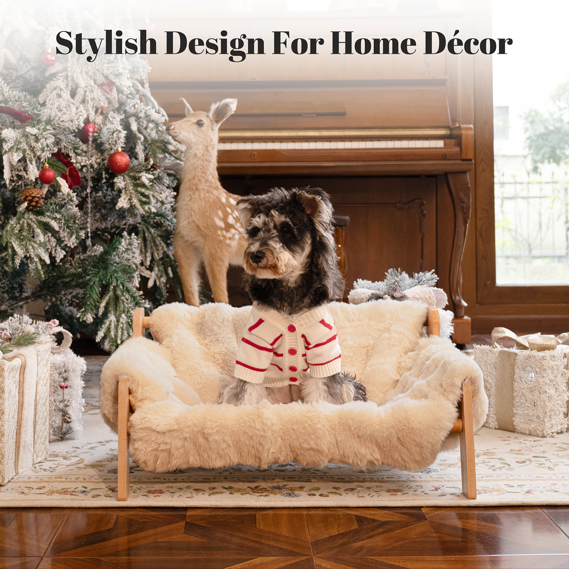 Raised Pet Couch Bed