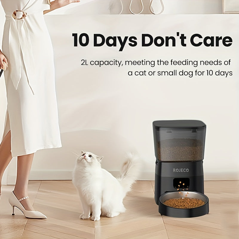 Automatic Cat Food Dispenser 2L