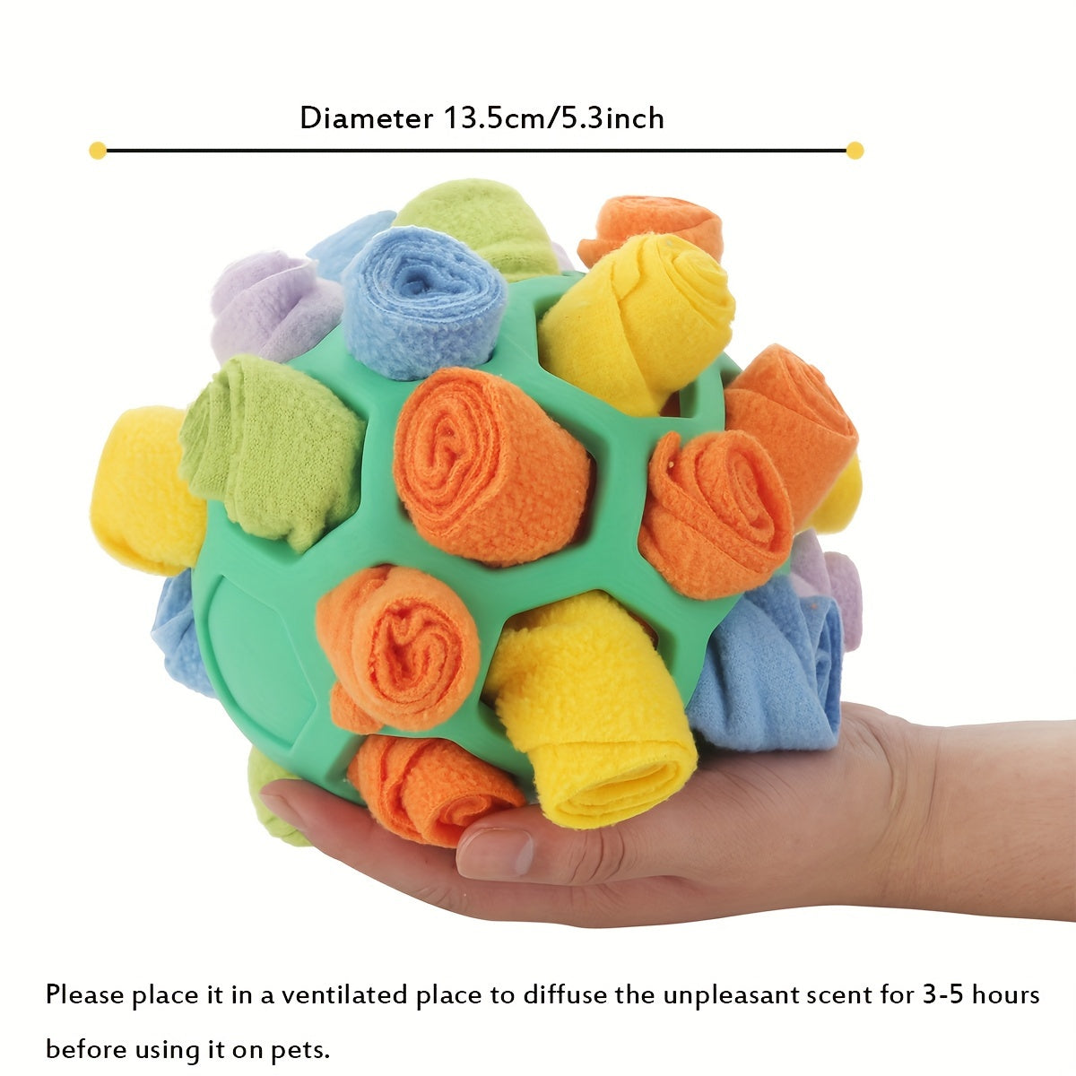 Triggering Fun Interactive Treat Hiding Dog Puzzle Ball
