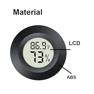 2 Pack Mini Digital Hygrometer Thermometer Gauge