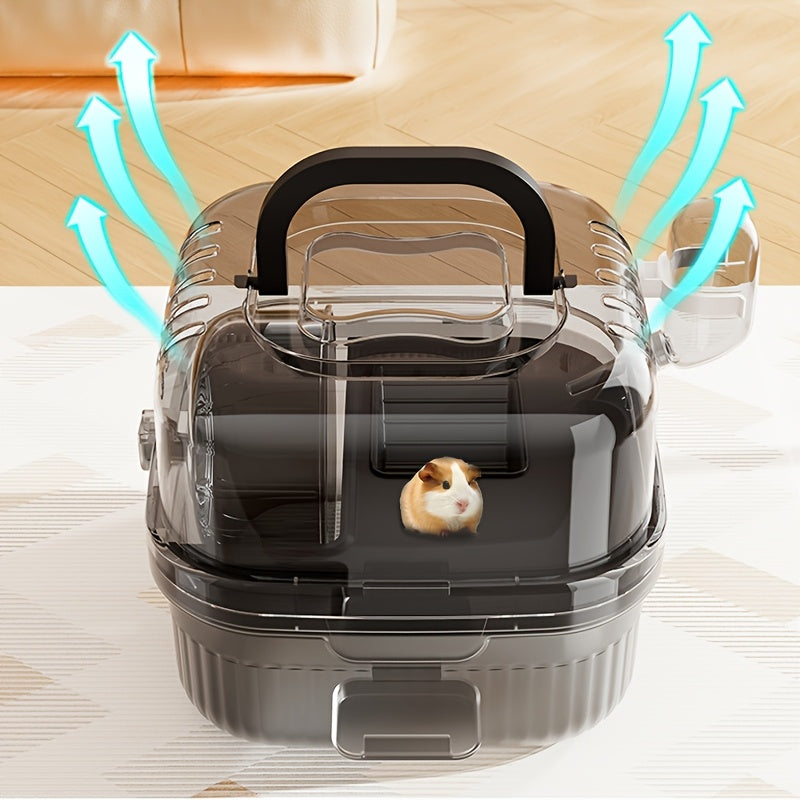 Durable Plastic Small Pet Travel Cage