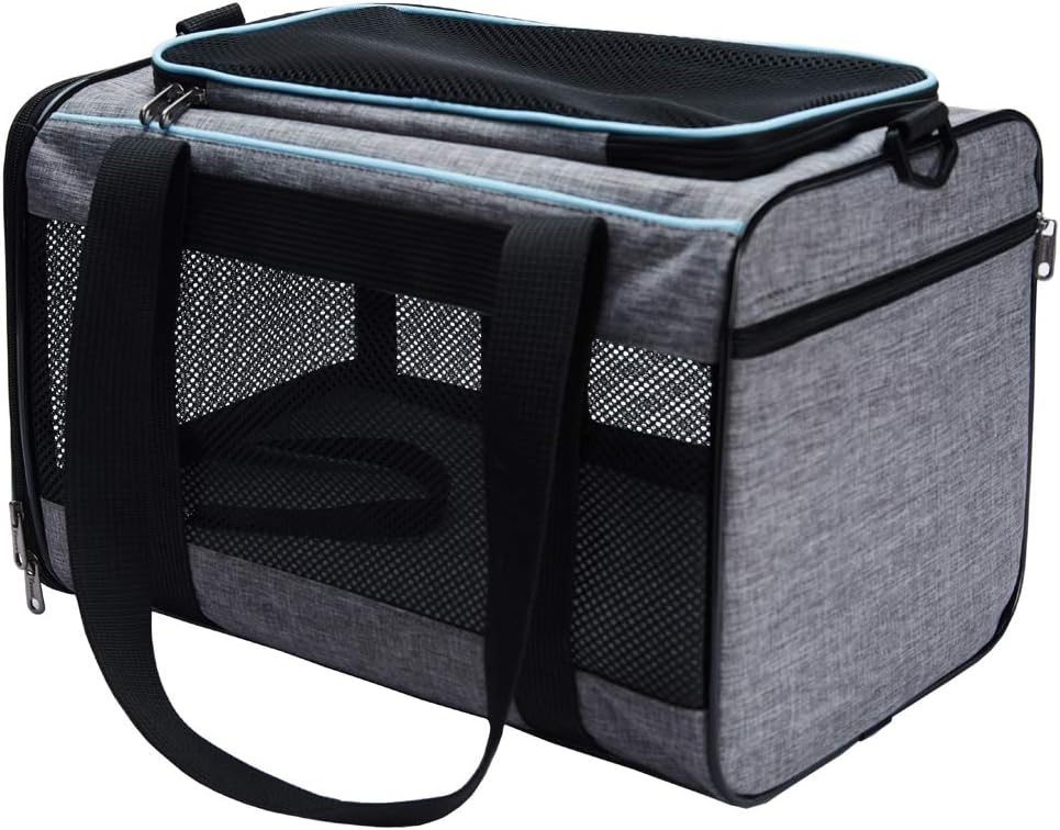 Pet Carrier Soft-Sided Cat Bag Animal Carriers Travel Puppy Carry As a Toy